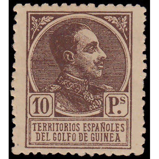 Guinea Española 140 1919 Alfonso XIII MH Guinea Española 140 1919 Alfonso XIII MH