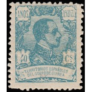 Guinea Española 162 1922 Alfonso XIII MNH
