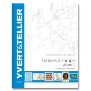 Catálogo Yvert 2022 Sellos Europa  Vol.1 Sellos de Albania a Bulgaria