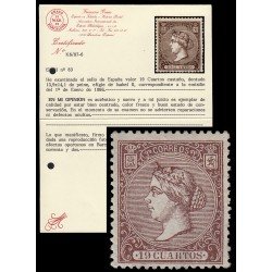España Spain 83 1866 Isabel II MNH España Spain 83 1866 Isabel II MNH