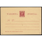 Cuba Entero Postal 31 1898 Alfonso XIII 