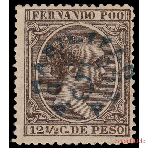 Fernando Poo 37 1896/00 Alfonso XIII MH