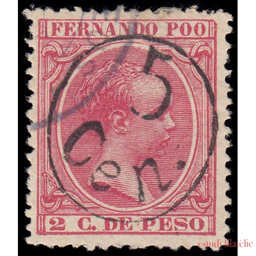 Fernando Poo 40A 1896/00 Alfonso XIII Usado