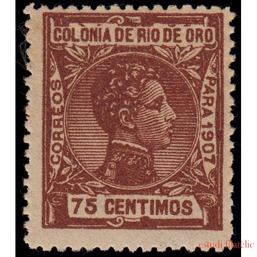 Río de Oro 27 1907 Alfonso XIII MNH 