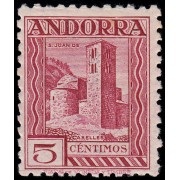 Andorra Española 16d 1929 Paisaje de Andorra MNH