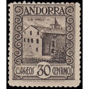 Andorra Española 21 1929 Casa de los Valles MN