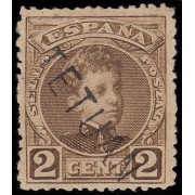 Marruecos Morocco 15 1908 Sellos de España Alfonso XIII MH-Sin goma 
