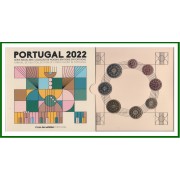 Portugal 2022 Cartera Oficial Monedas € euro Set 