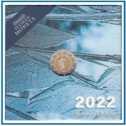 Finlandia 2022 Cartera Oficial 2 € euros conm.  Investigación climática Proof