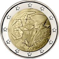 Francia 2022 2 € euros conmemorativos Erasmus