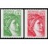 France Francia 2157/58 1981 Sabina MNH