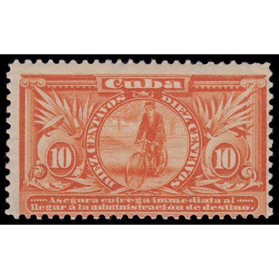 Cuba Urgentes 2a 1899/02 Exprés Bicicleta error IMMEDIATA MH Cuba Urgentes 2a 1899/02 Exprés Bicicleta error IMMEDIATA MH