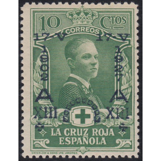 España Spain 352 1927 XXV Aniv. Constitución Alfonso XIII MH España Spain 352 1927 XXV Aniv. Constitución Alfonso XIII MH