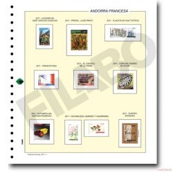 Filabo hojas de andorra francesa montado con protectores 2021 Filabo hojas de andorra francesa montado con protectores 2021