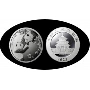 China onza de plata 2023 Oso Panda Sylver Ag