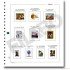 Filabo hojas de album de sellos Italia 2018-2020 montado con protectores