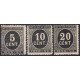 España Spain 236/39 1898 Cifras Numbers Serie corta MH