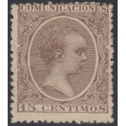 España Spain 219 1889 - 1901 Alfonso XIII Pelón MH 