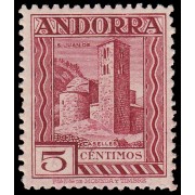 Andorra Española 16 1929 Paisajes de Andorra MNH