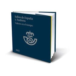 Libro Álbum Oficial de Sellos España y Andorra Año Completo 2022 Libro Álbum Oficial de Sellos España y Andorra Año Completo 2022