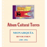 Torres Portada e Índices Monarquía  1989 – 93 Volumen III 