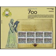 España Pliego Premium 121 2022 Efemérides. 700 años fundación de Portugalete MNH