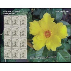 España Pliego Premium 128 2022 Día Mundial del Correo. Rosa cartero Tarifa A MNH España Pliego Premium 128 2022 Día Mundial del Correo. Rosa cartero Tarifa A MNH