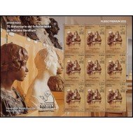 España Pliego Premium 131 2022 75 aniversario fallecimiento de Mariano Benlliure MNH