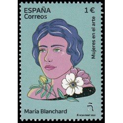 España Spain 5612 2022 Mujeres en el Arte. María Blanchard MNH España Spain 5612 2022 Mujeres en el Arte. María Blanchard MNH