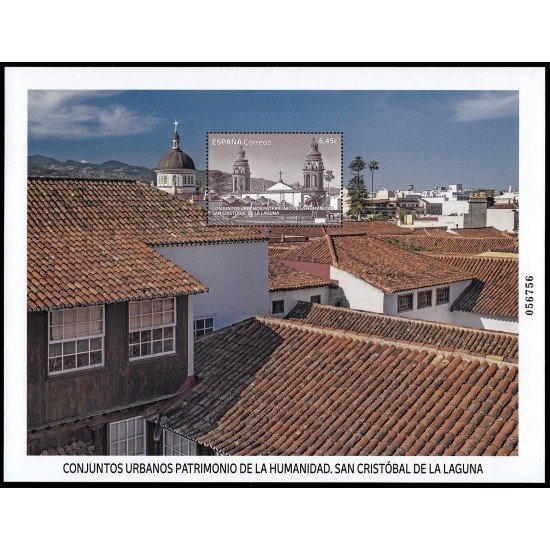 España Spain 5615 2022 Conjuntos Urbanos. Patrimonio de la Humanidad. San Cristóbal de la Laguna MNH