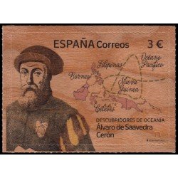 España Spain 5617 2022 Descubridores de Oceanía. Álvaro de Saavedra Autoadhesivo España Spain 5617 2022 Descubridores de Oceanía. Álvaro de Saavedra Autoadhesivo