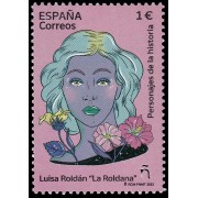España Spain 5621 2022 Personajes de la Historia. Luisa Roldán 