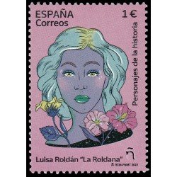 España Spain 5621 2022 Personajes de la Historia. Luisa Roldán España Spain 5621 2022 Personajes de la Historia. Luisa Roldán