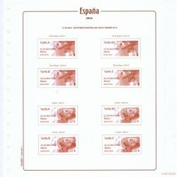 Hojas España Cultural Filober ATM Etiquetas 2020 sin montar Hojas España Cultural Filober ATM Etiquetas 2020 sin montar
