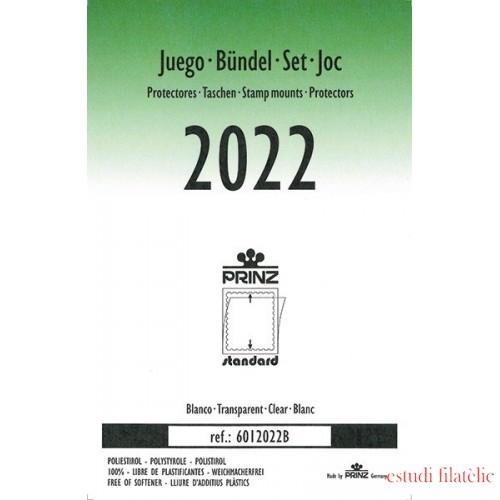 Juego protectores transparentes España 2022 Prinz 6012022B