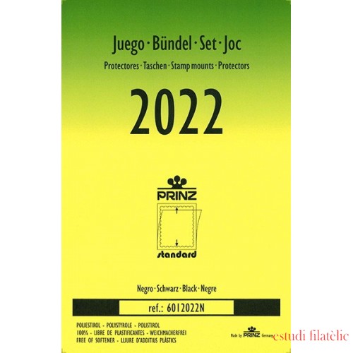 Juego protectores negros España 2022 Prinz  6012022N