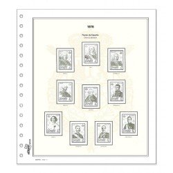Efilcar Hojas España 1987 montadas Efilcar Hojas España 1987 montadas