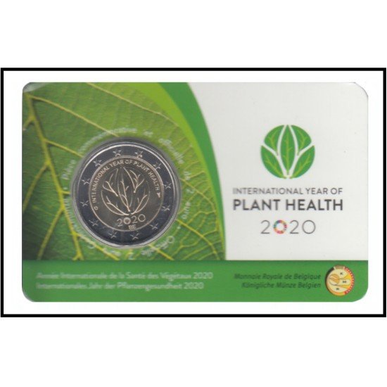 Bélgica 2020 Cartera Oficial Coin Card Moneda 2 € conm Sanidad Bélgica 2020 Cartera Oficial Coin Card Moneda 2 € conm Sanidad