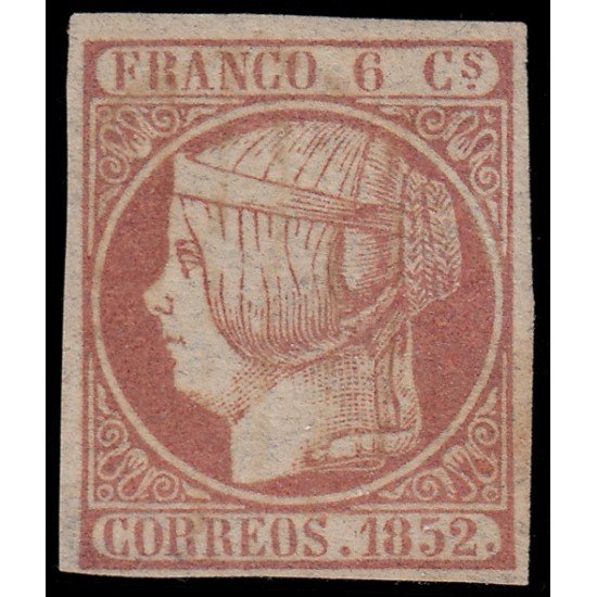 España Spain 12 1852 Isabel II MH España Spain 12 1852 Isabel II MH