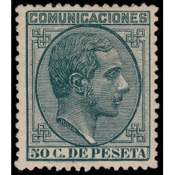 España Spain 196 1878 Alfonso XII MH España Spain 196 1878 Alfonso XII MH