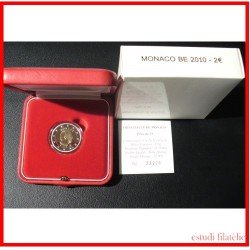 Monaco 2010 Cartera Estuche Oficial Moneda 2 € euros Alberto Proof Monaco 2010 Cartera Estuche Oficial Moneda 2 € euros Alberto Proof