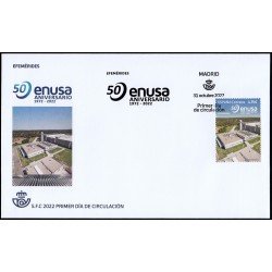 España Spain 5619 2022 Efemérides 50 Aniversario ENUSA SPD Sobre Primer Día España Spain 5619 2022 Efemérides 50 Aniversario ENUSA SPD Sobre Primer Día