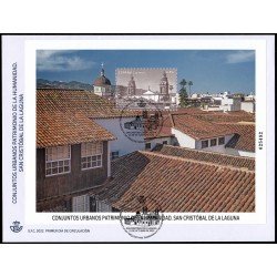 España Spain 5615 2022 Conjuntos Urbanos Patrimonio de la Humanidad San Cristóbal de la Laguna SPD Sobre Primer Día España Spain 5615 2022 Conjuntos Urbanos Patrimonio de la Humanidad San Cristóbal de la Laguna SPD Sobre Primer Día