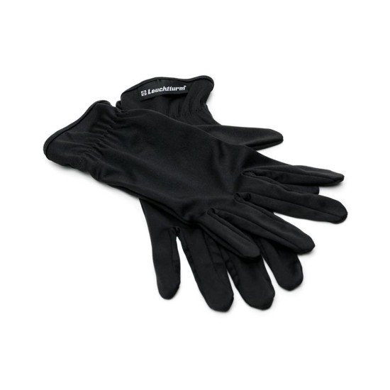 Leuchtturm 367875 Guantes de microfibra para monedas Talla L