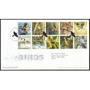 Gran Bretaña 2922/31 2007 SPD FDC Fauna Protección de Pájaros Sobre primer día