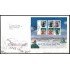 Gran Bretaña HB 51 2007 SPD FDC Navidad Ángeles Músicos Sobre primer día