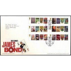 Gran Bretaña 2965/70 2008 SPD FDC James Bond Agente Secreto Británico Sobre primer día Gran Bretaña 2965/70 2008 SPD FDC James Bond Agente Secreto Británico Sobre primer día