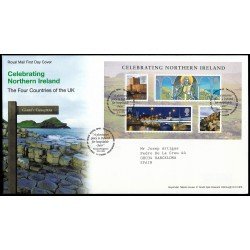 Gran Bretaña HB 55 2008 SPD FDC Irlanda del Norte San Patricio Sobre primer día Gran Bretaña HB 55 2008 SPD FDC Irlanda del Norte San Patricio Sobre primer día