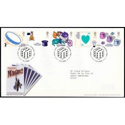 Gran Bretaña 2628/32 2005 SPD FDC Centenario del Círculo Mágico Sobre primer día