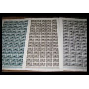 Rio Muni 63/65 1965 En hojas completas de 75 sellos MNH 
